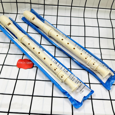 Sáo Recorder 8 Lỗ Giá Rẻ Cho Học Sinh Chất Liệu Nhựa Cao Cấp An Toàn Khi Sử Dụng, Tặng Kèm Cây Vệ Sinh Và Bao Đựng