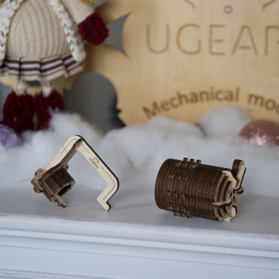 Mô hình Gỗ cơ khí - Ugears Combination lock - Ổ khóa Davinci, hàng chính hãng UGEARS, nhập khẩu nguyên bộ từ EU, mô hình lắp ráp 3D, đồ chơi trí tuệ DYI