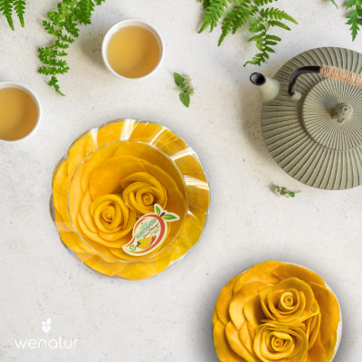 Xoài Sấy Dẻo Xếp Hoa Hồng we