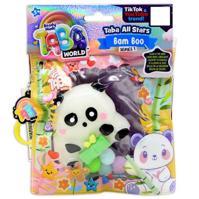 Đồ Chơi Móc Khóa Squishy - Taba World 855006-6L - Gấu Trúc