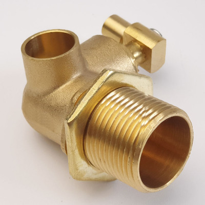 Van cơ đồng, phao Inox ren ngoài 21mm Eurolife EL-PC21