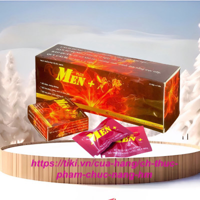 ￼Viên uống tăng cường sinh lí nam - MEN+ (hộp 2 gói x 2 viên)