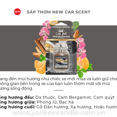 Sáp thơm xe Yankee Candle - New Car Scent