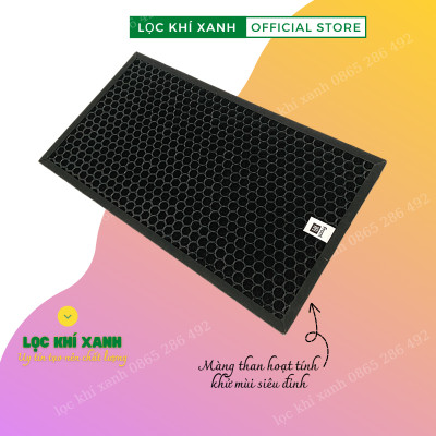 Màng lọc Hepa cho Daikin MCK55, Daikin TCK55, Daikin ACK55, Daikin MCK40, Daikin ACK40, Daikin TCK40. Có màng than hoạt tính. Hàng nhập khẩu