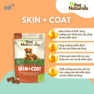 Viên nhai Daily Multi Pet Naturals For Dog 30 chew tăng cường đề kháng,hỗ trợ tiêu hoá,bổ sung vitamin thiết yếu