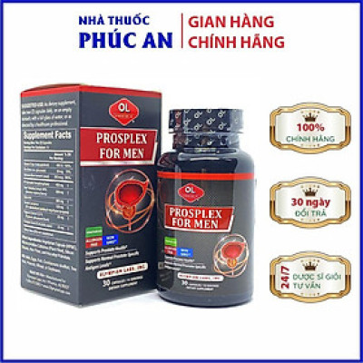 Viên uống giảm phì đại tuyền liệt tuyến Prosplex For Men Olympian Labs Mỹ 30 Viên - hỗ trợ sinh lý nam