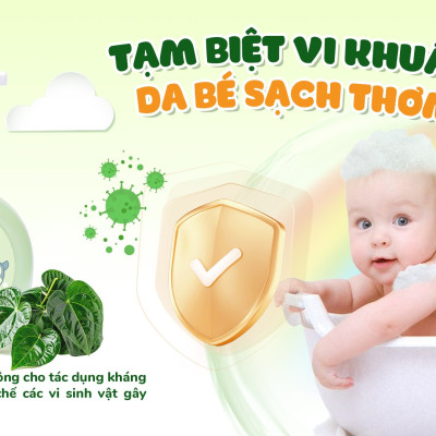 Tắm Gội Thảo Dược Wolfoo Baby 500ml