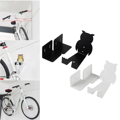 Giá Đỡ Ngang Treo Xe Đạp OWL-01 Ghép Nằm Ngang Lên Vách Tường Hình Cú Mèo Chịu Tải 20 kg Thép Hợp Kim Tiết Kiệm Không Gian Mai Lee