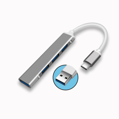Bộ chuyển đổi TYPE-C sang USB 3.0, cáp chuyển đổi Type-c sang 4 cổng USB tốc độ cao - Hàng chính hãng/ Hàng nhập khẩu