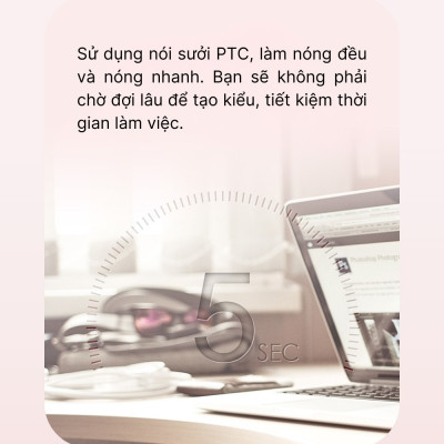 Máy uốn tóc xoăn lọn cao cấp SOKANY SK-JFB-793, uốn xoăn, uốn cụp, tạo kiểu tóc gợn sóng bồng bềnh - HÀNG CHÍNH HÃNG