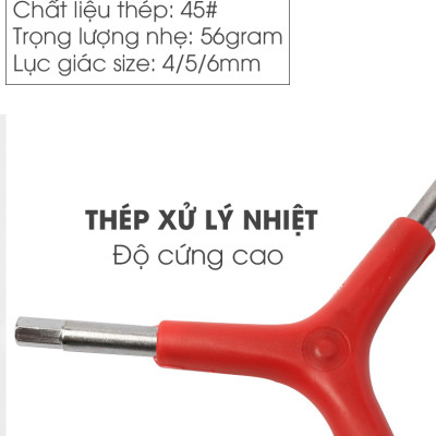 Lục Giác Tam Giác 3 Cạnh size 4mm/5mm/6mm cờ lê lục giác mini giúp sửa chữa Xe Đạp MTB nhỏ gọn, dễ dàng mang theo Mai Lee