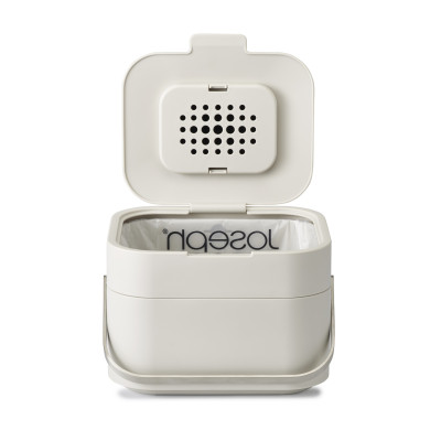 Joseph Joseph - Thùng đựng rác hữu cơ mini Stack 4L Food Waste Caddy Stone 300154