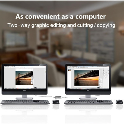 Cáp USB Chuyển Đổi Dữ Liệu Kết Nối Máy Tính Với Máy Tính Đồng Bộ Bàn Phím Chuột Smart KM Link - Hàng Nhập Khẩu