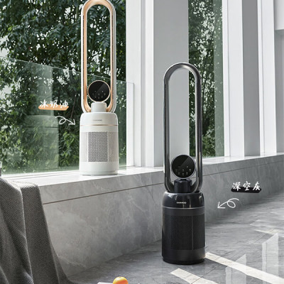 Quạt Không Cánh Tạo Ẩm Deawoo AM06 Thương Hiệu Hàn Quốc Có Hẹn Giờ - Hàng Nhập Khẩu