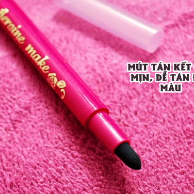 Bút Chì Sáp Kẻ Mí Mắt Lâu Trôi Nét Vẽ Tự Nhiên Dạng Xoay Màu Đen Kissme Heroine Make Quick Eyeliner