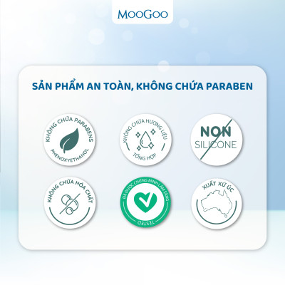 Tẩy tế bào chết cám gạo cho da nhạy cảm, da dầu mụn da khô Gentle Exfoliating Micro Powder -  MooGoo Úc