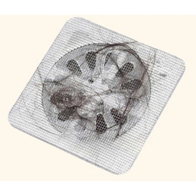 Set 10 Miếng Dán Lưới Lọc Rác Tự Dính, Chặn Rác Cống Thoát Sàn Nhà Tắm, Bồn Rửa 10x10cm - HÀNG CHÍNH HÃNG MINIIN