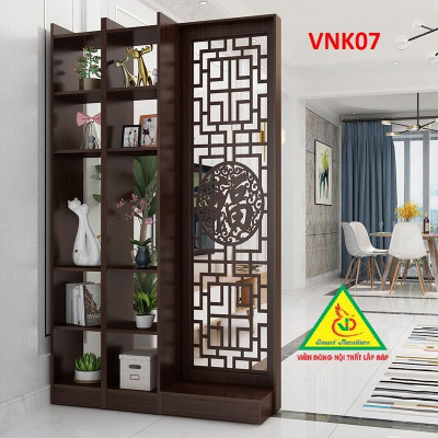 Vách ngăn phòng khách - nhà bếp Vách ngăn phòng VNK07 - Nội thất lắp ráp Viendong Adv