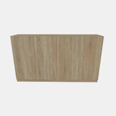 Tủ giày thấp nhiều kệ ECOFURNIX GT-TGT-245