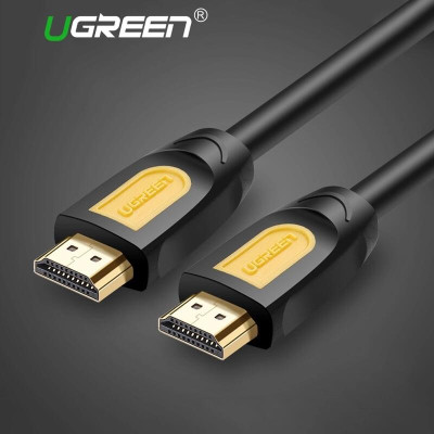 Ugreen UG11187HD101TK 5M màu Vàng Cáp tín hiệu HDMI chuẩn 1.4 hỗ trợ phân giải 4K * 2K 30hz cáp dẹt - HÀNG CHÍNH HÃNG