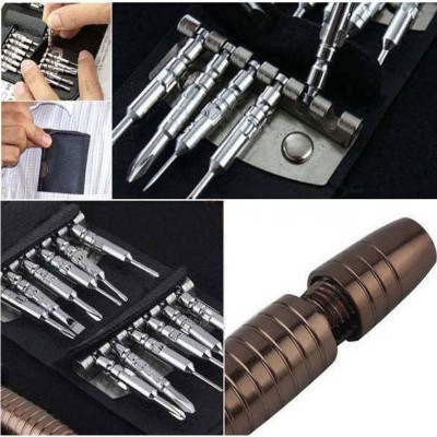  hàng nhập khẩu -Bộ tua vít 25 đầu sửa chữa đồ điện tử J 206638 - Không thể rẻ hơn 