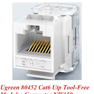 Ugreen UG80452NW159TK Cat6 Utp Tool-Free Modular Connector - HÀNG CHÍNH HÃNG