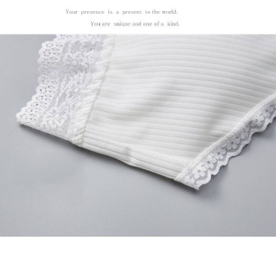 Áo Lót Nữ – Bra Thun Lạnh Tăm Dây Chéo Ngực, Cài Sau 3 Móc 8801