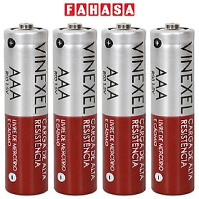Vỉ 4 Pin Carbon AAA Vinexel - Voniko