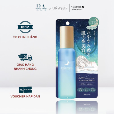 Dung dịch dưỡng ban đêm - Tinh chất phục hồi URUYOI Night Repair Essence Balance