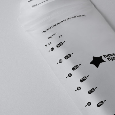 Túi trữ sữa Tommee Tippee Closer to Nature 350ml (hộp 36 túi)