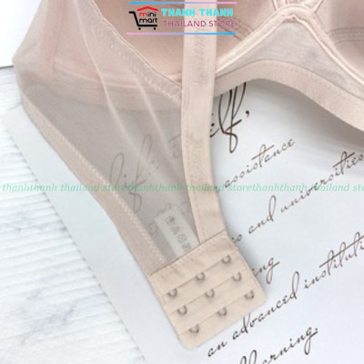 Áo ngực mỏng không có mút, form quả vừa, cup B, ANNY Thái Lan 1912