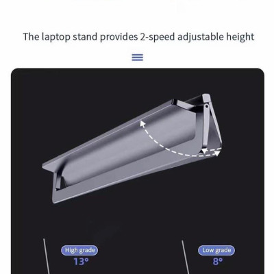 Chân đế máy tính xách tay Wiwu Laptop Stand S900 Phù hợp với máy tính xách tay 11,6 inch đến 17 inch, bền và chắc chắn - Hàng chính hãng