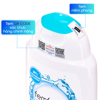 Dung dịch vệ sinh Anh Femfresh soothing wash giúp làm sạch sẽ, thơm mát, ngăn ngừa viêm, ngứa, nấm phụ khoa - QuaTangMe Extaste