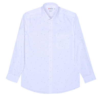 Áo sơ mi nam tay dài form suông Khatoco A1MD538T1-CNIN480-2603-D 