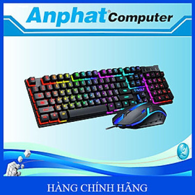 Bộ Phím Chuột T-Wolf TF200 Led 7 Màu – Hàng Chính Hãng