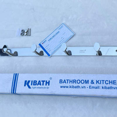 Móc Áo Kibath Hình Kim Cương Dài 50cm và 60cm Inox 304 KB-422