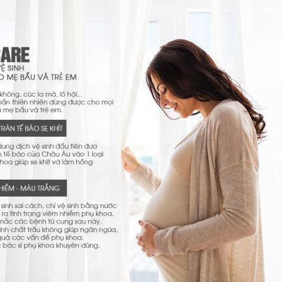 Lady Care Linh Hương Dung dịch vệ sinh phụ nữ làm hồng hết thâm se khít cô bé ngăn ngừa viêm nhiễm phụ khoa 150ml Tặng nước hoa cô bé 5ml