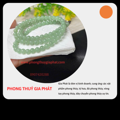 Vòng tay ngọc cẩm thạch|phongthuygiaphat