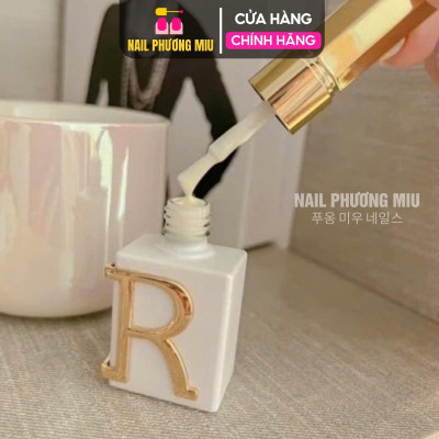 Sơn Gel Màu Trắng Sữa CR05 Cao Cấp 15ml Làm Nail Đẹp Dịu Dàng, Sơn Dirse Trắng Sữa Chua Đậm Mướt, Lên Màu Chuẩn Cho Móng Đẹp Quý Phái