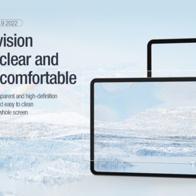 Miếng Dán Màn Hình Kính Cường Lực cho iPad Gen 10 10.9inch 2022 Thương Hiệu Nillkin Amazing H+ (Mỏng 0.2 mm Vát cạnh 2.5D) - Hàng Nhập Khẩu