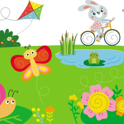 Sách - Wipe Clean - Viết Xóa Được: Bộ Sách Viết Xóa Song Ngữ Đầu Tiên Cho Bé (4 Quyển Tặng Kèm 2 Bút)