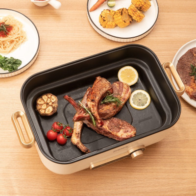 Nồi Hấp Luộc Đa Năng Xiaomi ZHENMI ZM-ED4001 4L Hấp, Chiên Lẩu, Rán - Hàng Nhập Khẩu