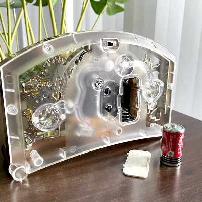 Đồng hồ để bàn, báo thức hiệu RHYTHM- JAPAN 4SE535WT18 (Kích thước 24.0 x 15.5 x 6.8cm)