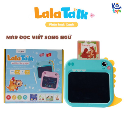 Đồ Chơi Máy Đọc Thẻ Flashcard Song Ngữ Học Tiếng Anh Lalatalk Kết Hợp Bảng Viết Tự Xóa Thông Minh - Lalala Baby