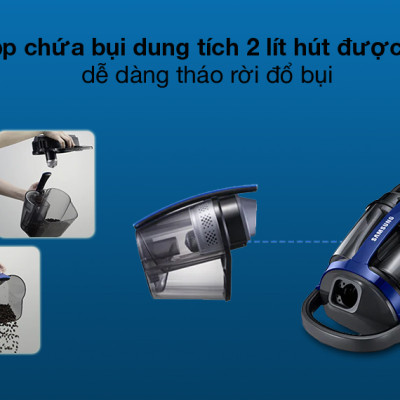 Máy hút bụi Samsung VCC8836V36/XSV - Hàng chính hãng