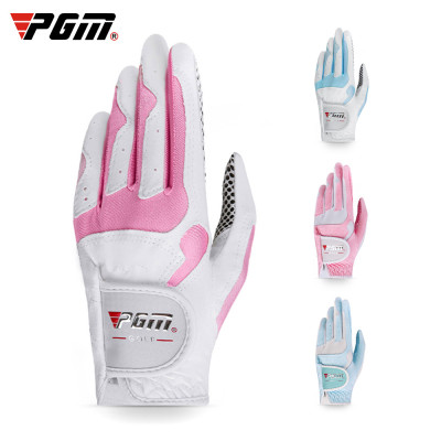 Găng Tay Golf Nữ Vải Sợi Co Dãn Cao Cấp - PGM MS. Golf Gloves - ST018