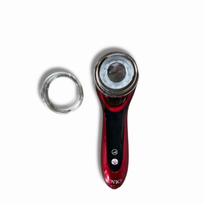 Máy massage mặt đẩy tinh chất XIAOMI OVIE giúp điện di trẻ hóa, nâng cơ mặt, chăm sóc da mặt và mắt có đèn LED sinh học