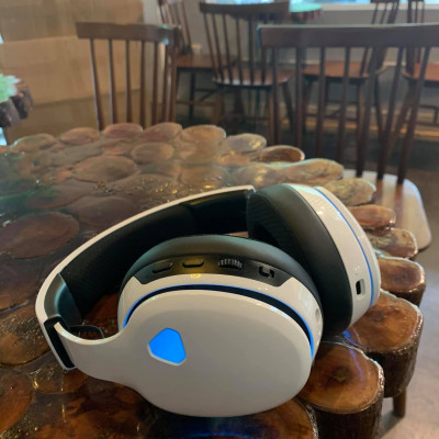 Tai nghe chơi game không dây chụp tai E-dra EH494W - Bass to - Led RGB - Kết nối 3 chế độ - Hàng chính hãng