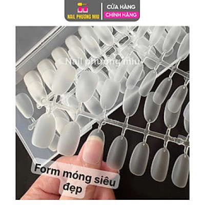 Hộp 240 Móng Up Ngắn Tròn Hạt Na, Vuông Ngắn Làm Nail, Bầu Dẻo Ôm Form Cao Cấp, Nhẹ Bền Đẹp, Móng Úp Dễ Gắn, Làm Móng Đẹp Tự Nhiên