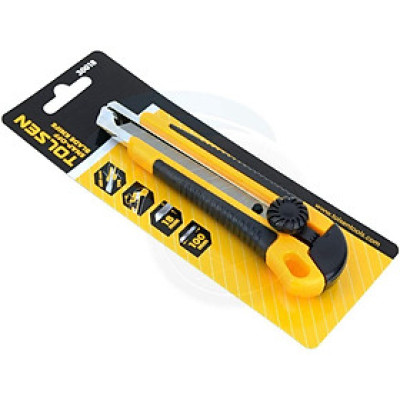 DAO RỌC GIẤY CÓ KHÓA TOLSEN 30018 - HÀNG CHÍNH HÃNG